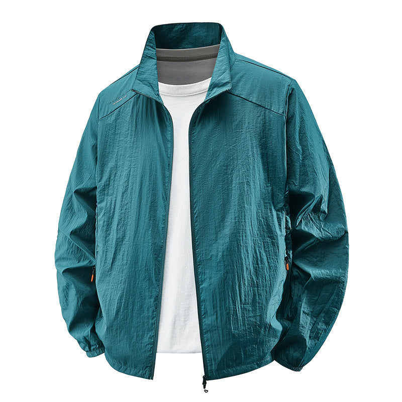 Men’s Lightweight Casual Large-Size Sun Protective Jacket