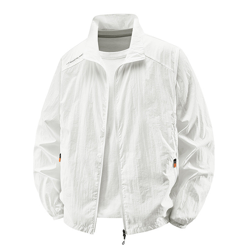 Men’s Lightweight Casual Large-Size Sun Protective Jacket