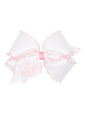 Big Sister Grosgrain Moonstitch Bow