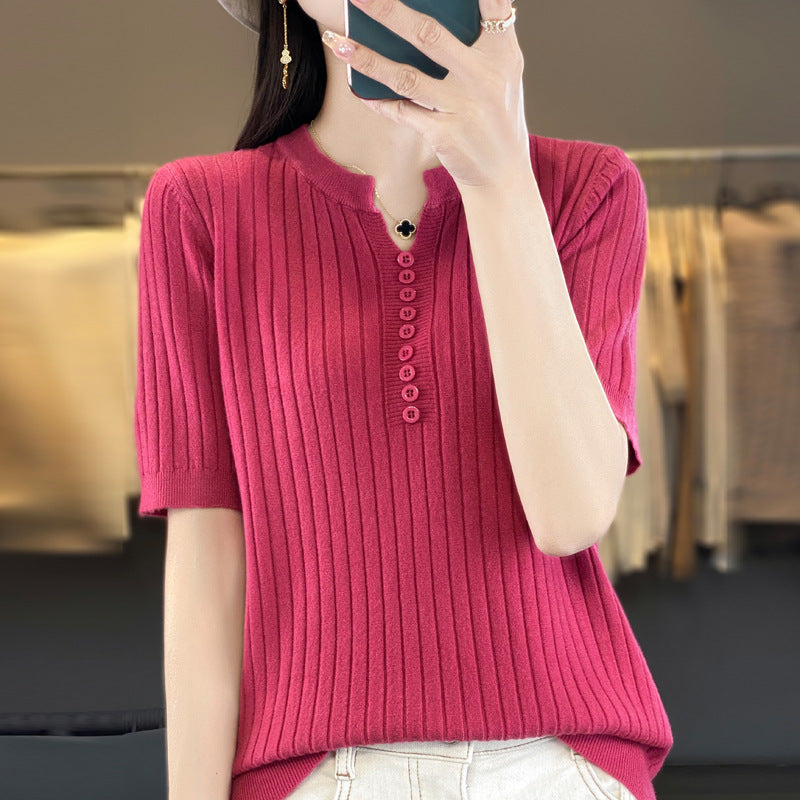 Women's Sweater High-quality Knitwear Women Fashion Knitted Sweater