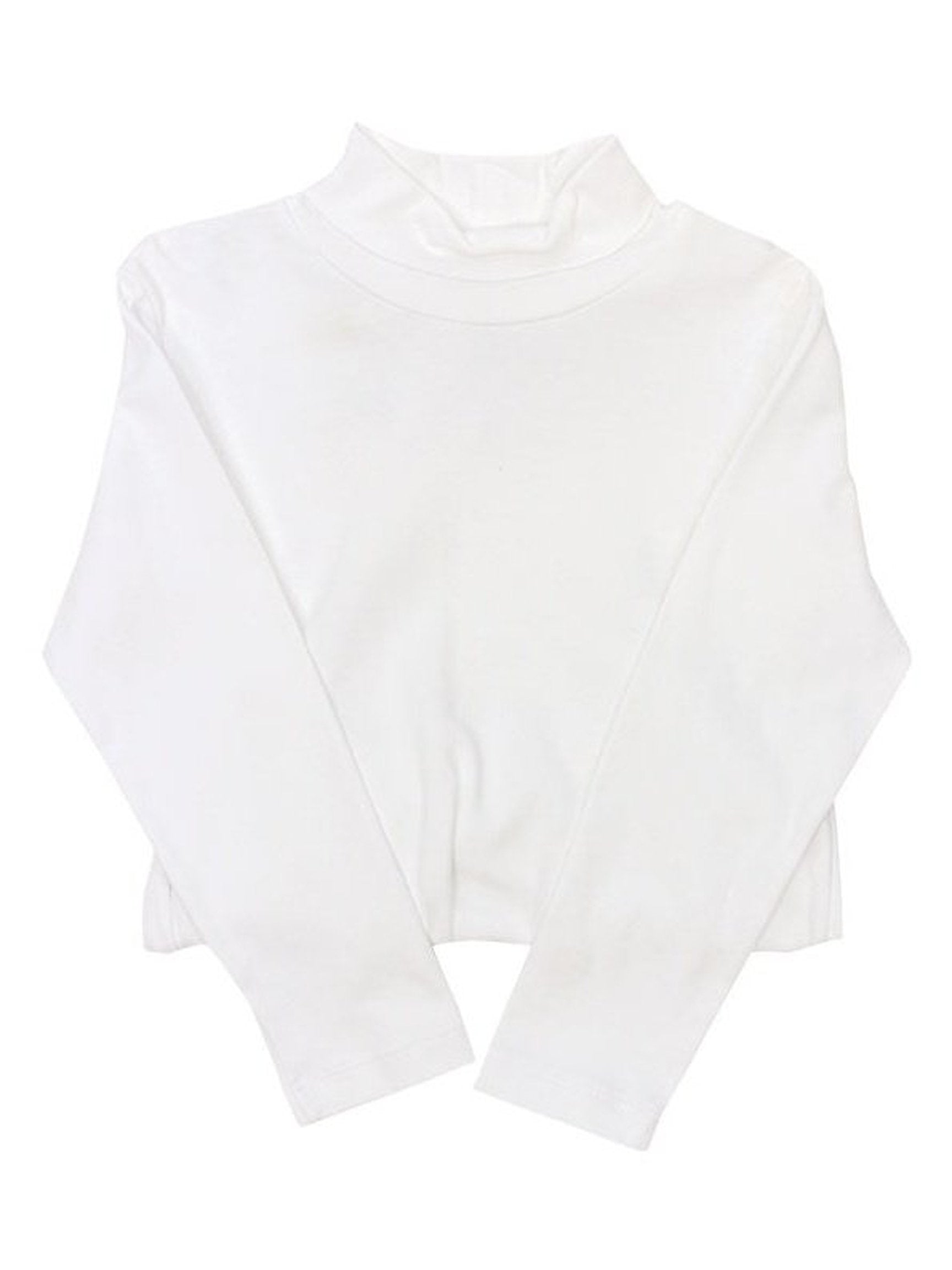 White Knit Turtleneck, Unisex