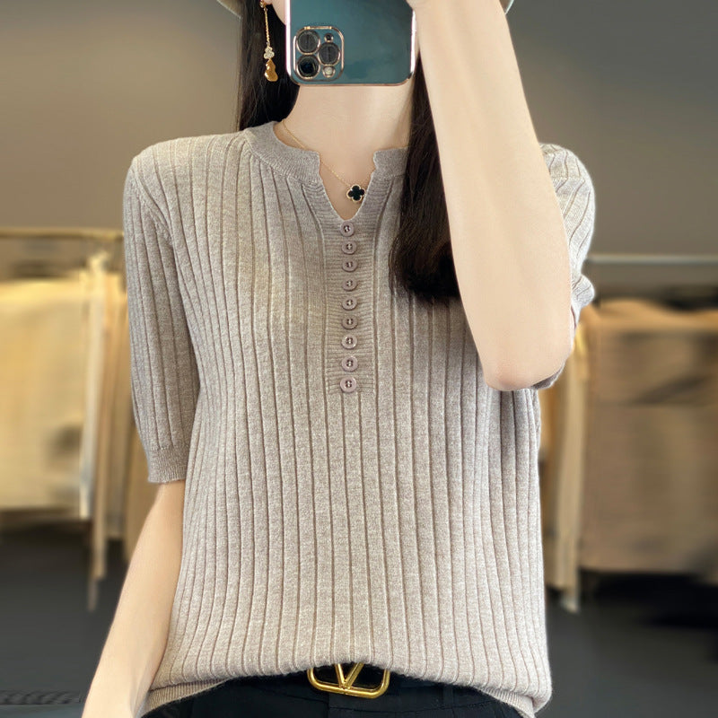 Women's Sweater High-quality Knitwear Women Fashion Knitted Sweater