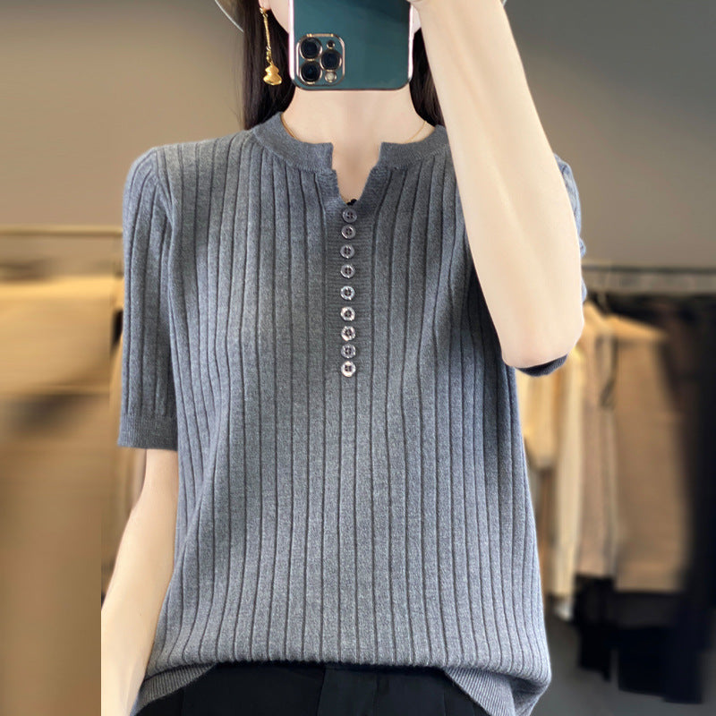 Women's Sweater High-quality Knitwear Women Fashion Knitted Sweater