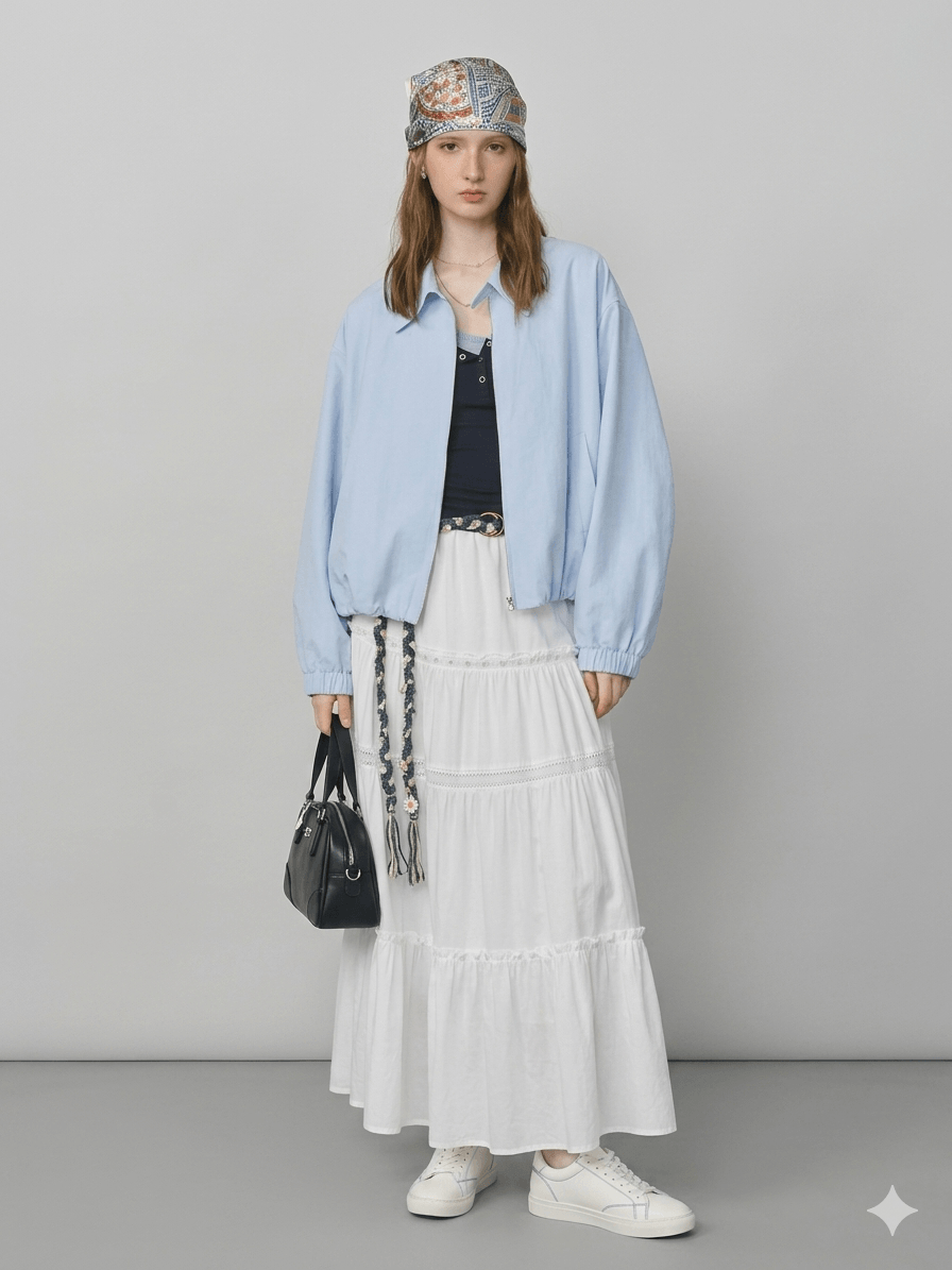 French Chic Barn-Style Utility Jacket  Women’s Loose Fit Raw Glamour Short Coat 2026 Spring Autumn Collection