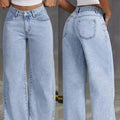 Women’s Sweet & Spicy High-Waist Straight Jeans