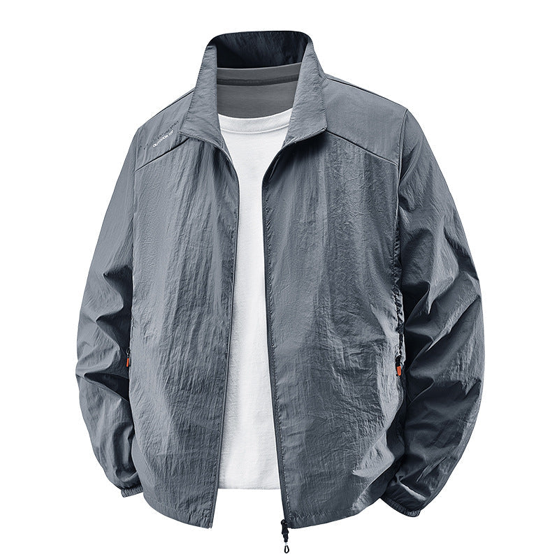 Men’s Lightweight Casual Large-Size Sun Protective Jacket