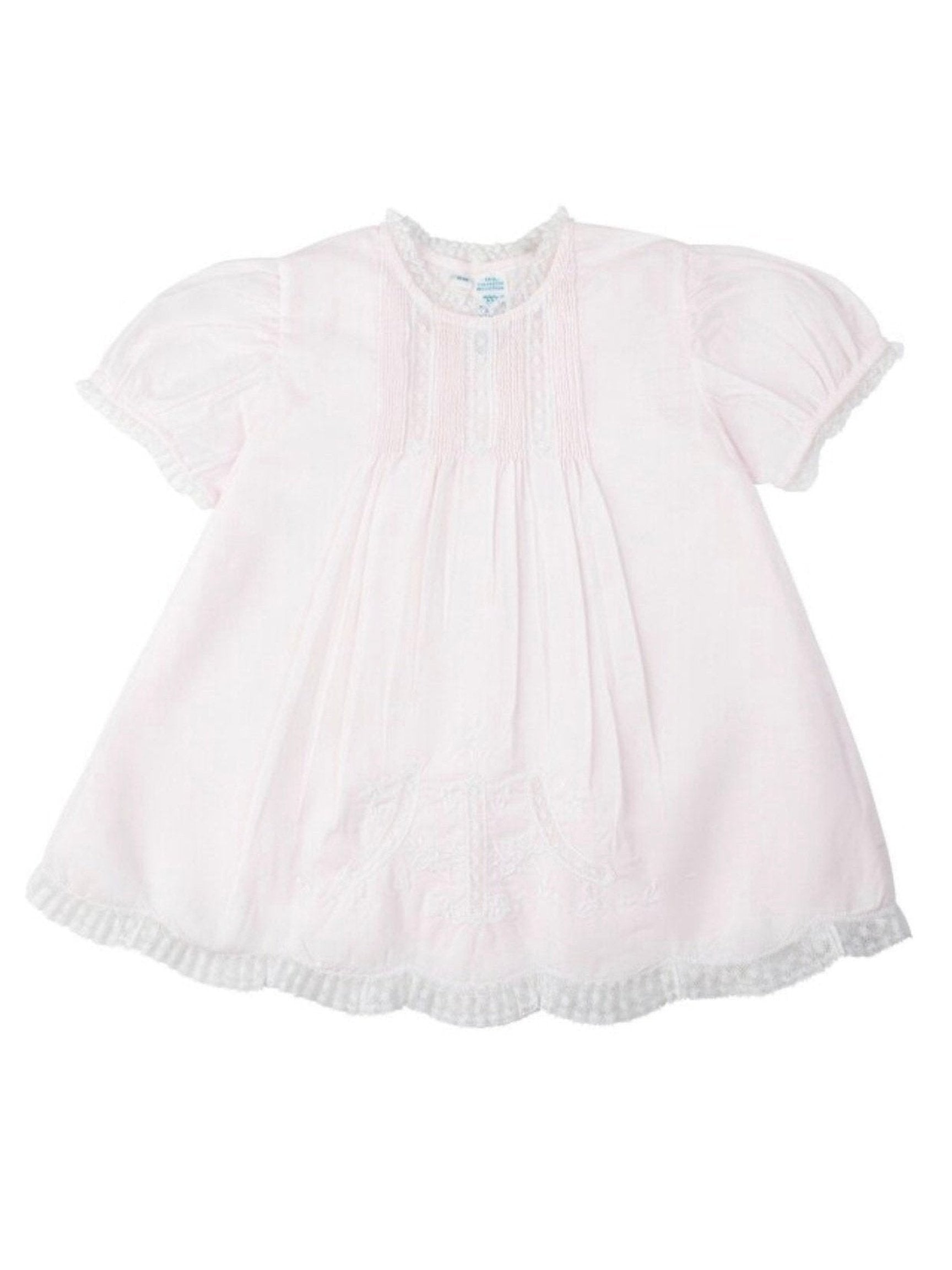 Detailed Lace Slip Dress, Pink