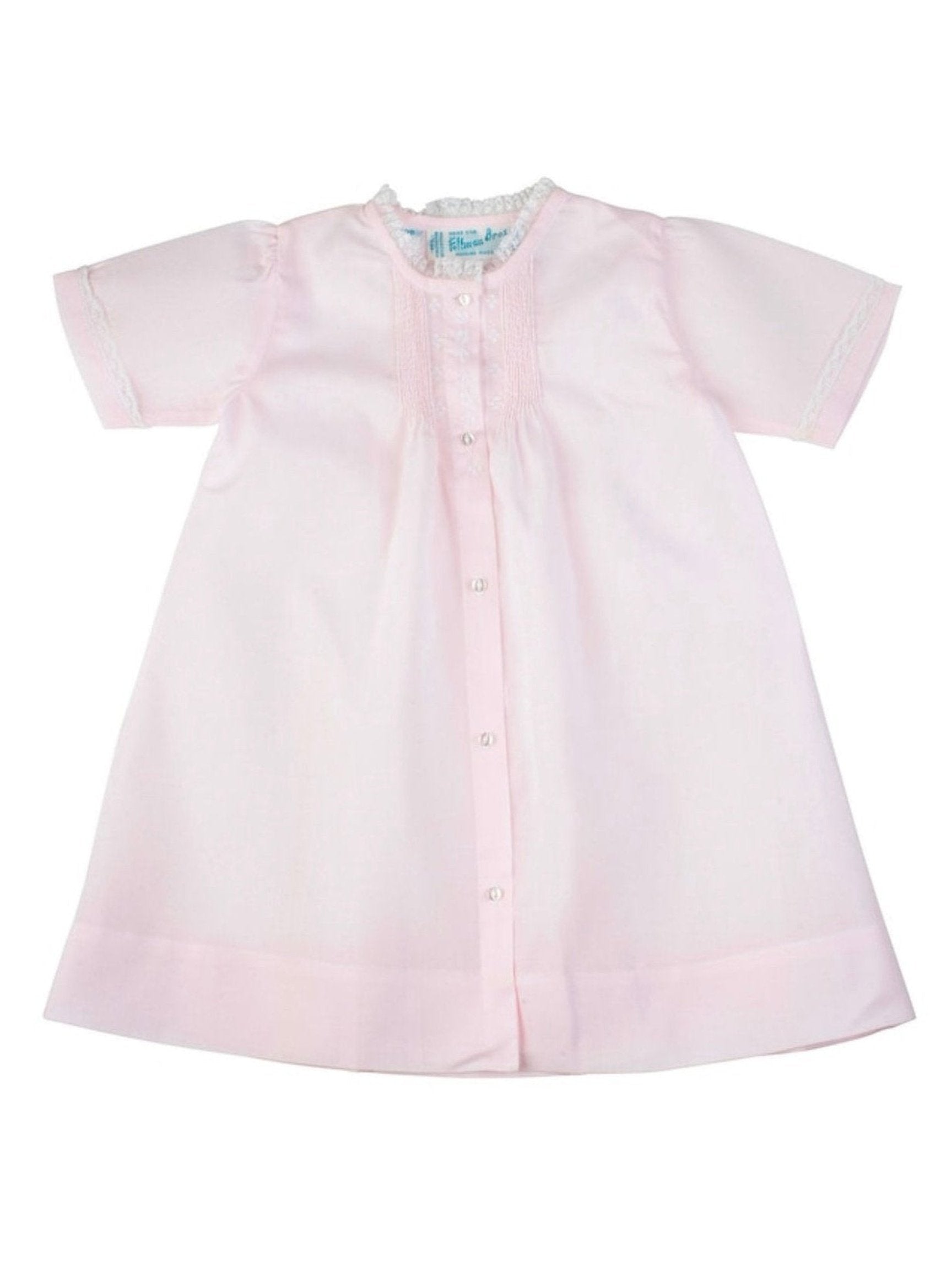 Girls Embroidered Folded Daygown