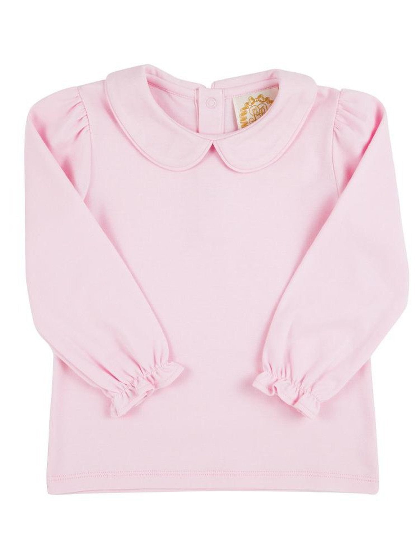 Maude's Peter Pan Collar Shirt - Palm Beach Pink