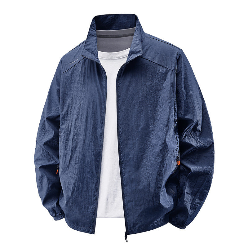 Men’s Lightweight Casual Large-Size Sun Protective Jacket