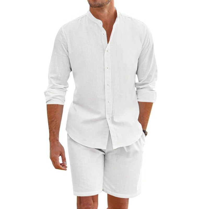 Men’s Summer Short Shirt & Shorts Set